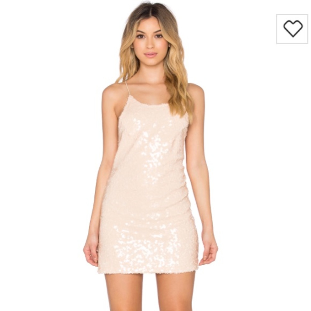 Motel Glade Hyper Cube Sequin Dress